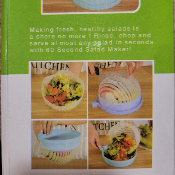 New 60-Second Salad Cutter Bowl Kitchen Tool - Picture 6 of 6